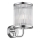 Zuma Line - Sienas lampa 1xE14/60W/230V spīdīgi hromēts