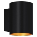 Zuma Line - Sienas lampa 1xG9/40W/230V melna/zelta