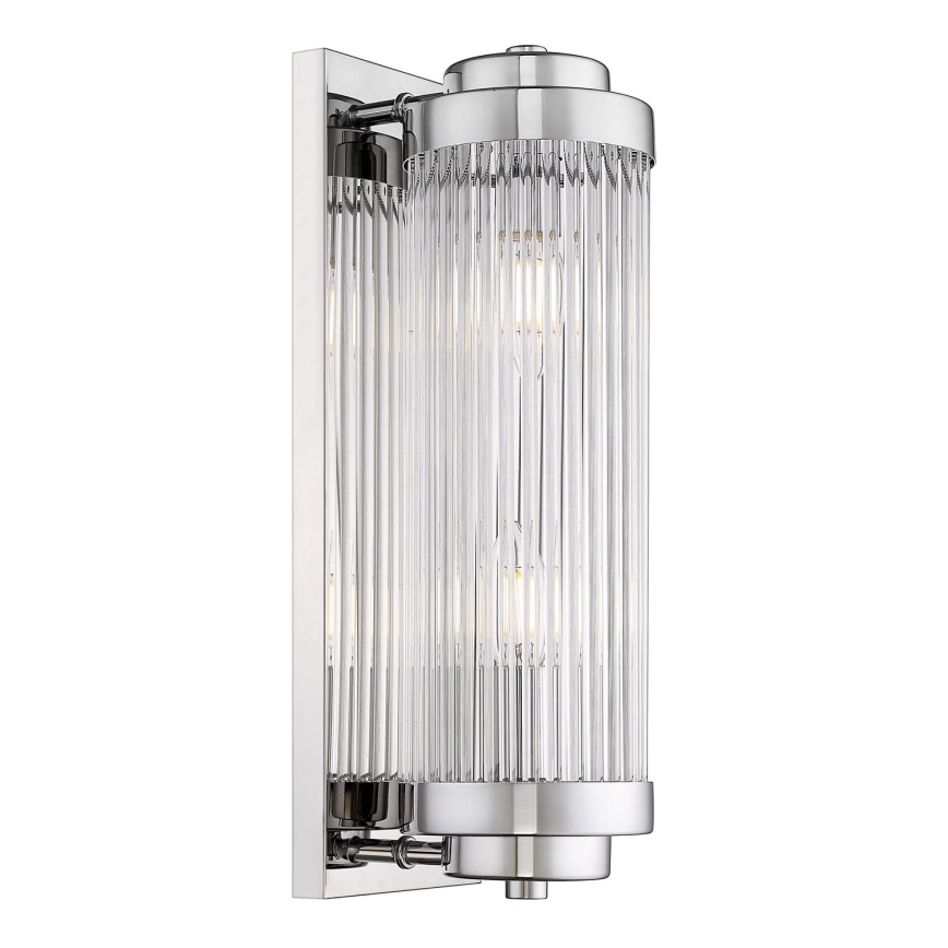 Zuma Line - Sienas lampa 2xE14/60W/230V spīdīgi hromēts