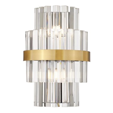Zuma Line - Sienas lampa 2xG9/28W/230V zelta