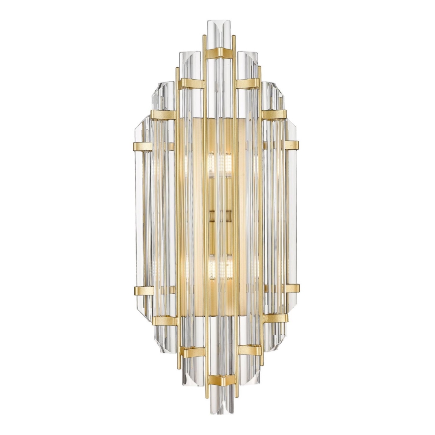 Zuma Line - Sienas lampa 2xG9/42W/230V zelta