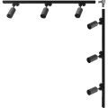 Zuma Line - Spotlights līstes sistēmā 6xGU10/35W/230V melnā krāsā