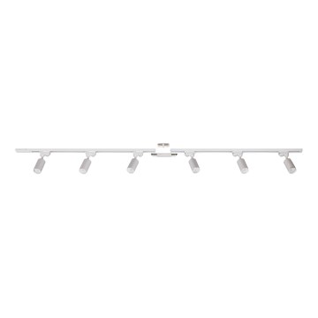 Zuma Line - Starmetis sliežu sistēmā 6xGU10/35W/230V balta