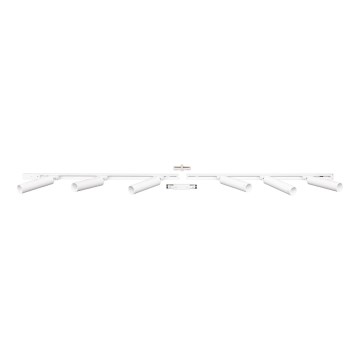 Zuma Line - Starmetis sliežu sistēmā 6xGU10/35W/230V balta