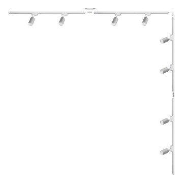 Zuma Line - Virziena gaismeklis sliedņu sistēmā 8xGU10/35W/230V balts
