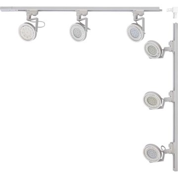 Zuma Line - Virziena gaismeklis sliežu sistēmai 6xGU10/15W/230V balts