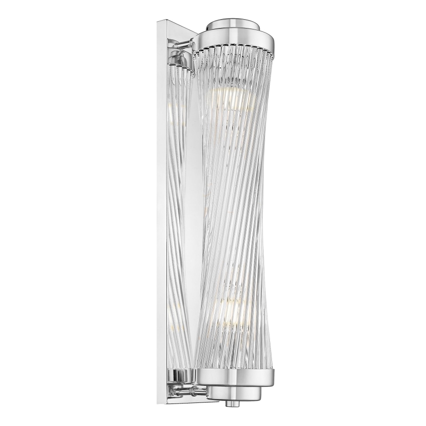Zuma Line - Sienas lampa 2xE14/60W/230V spīdīgi hromēts