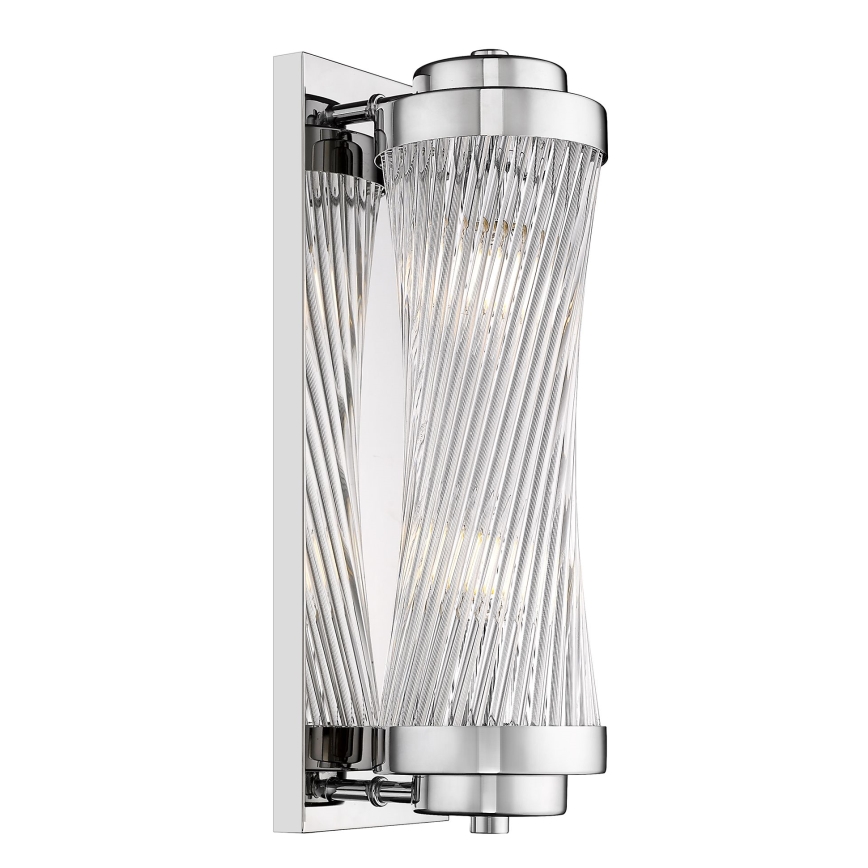 Zuma Line - Sienas lampa 2xE14/60W/230V spīdīgi hromēts