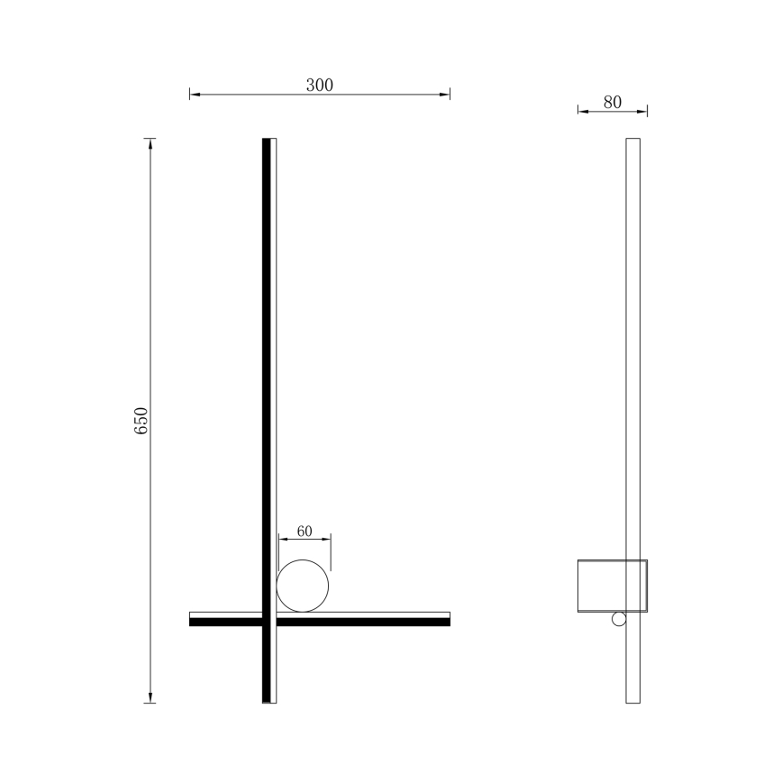 Zuma Line - LED Sienas lampa LED/14W/230V zelta