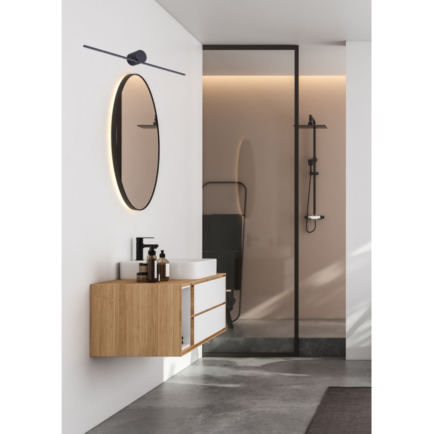 Zuma Line - LED Vannas istabas spoguļa apgaismojums LED/6W/230V 40 cm IP44 melna