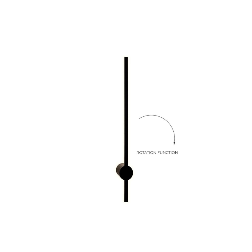 Zuma Line - LED Sienas lampa LED/8W/230V 60 cm melna