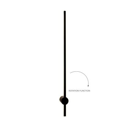 Zuma Line - LED Sienas lampa LED/12W/230V 90 cm melna