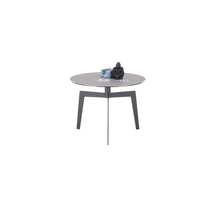 Žurnālgaldiņš BALANCE Ø 60 cm pelēks/antracīts