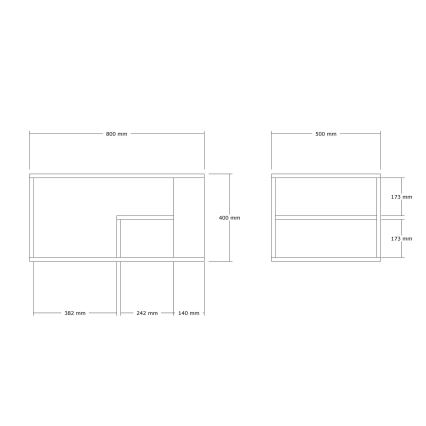 Žurnālgaldiņš JELIO, marmora dekors, bēšs