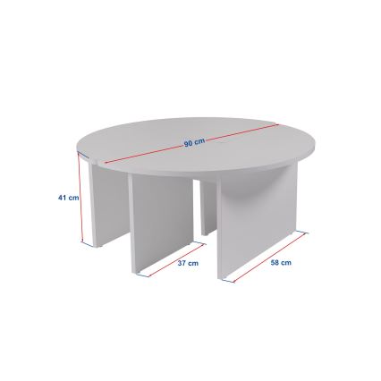 Žurnālgaldiņš LUVIA no priedes