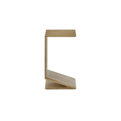 Kafijas galdiņš PRISM — vertikāli/horizontāli regulējams, 60x40 cm, ozols