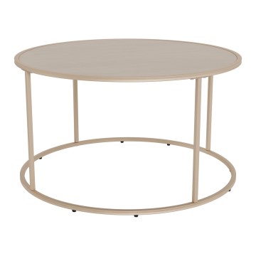 Žurnālgalds SARON, diametrs 80 cm, pelēks