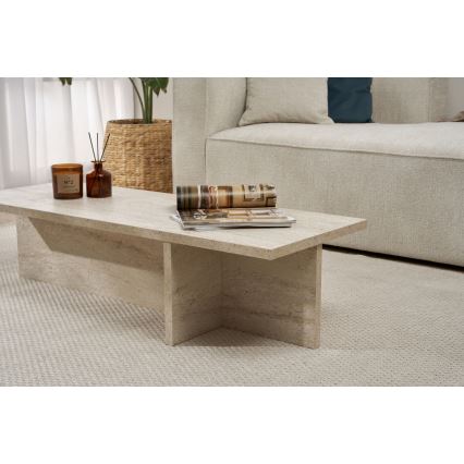 Žurnālgalds VERUM 120x45 cm bēšs